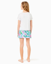 Lilly Pulitzer Luxletic Girls Mini Rally Tee Top