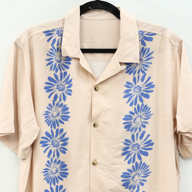 Urban Outfitters UO Buttondown Floral Printed Shirt Men's M