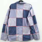 Urban Outfitters UO Patchwork Blanket Stitch Chore Shirt Jacket Men's M