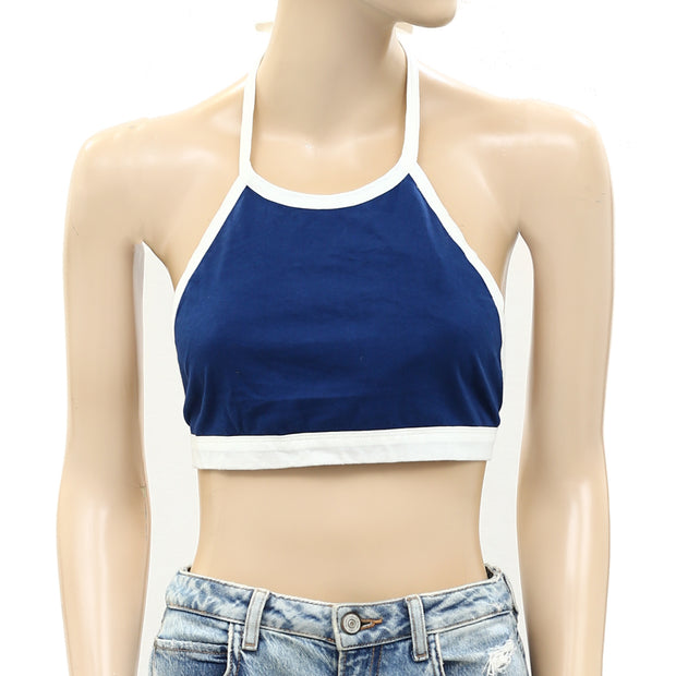 Urban Outfitters UO Susanna Tie-Back Halter Cropped Top XS