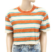 BDG Urban Outfitters Twin Flame Cropped Tee Top XS