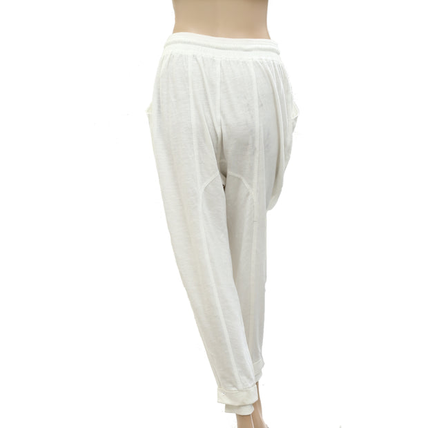 Daily Practice by Anthropologie Solid Ribbed Pants