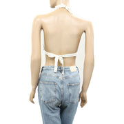 Urban Outfitters UO Susanna Tie-Back Halter Cropped Top XS