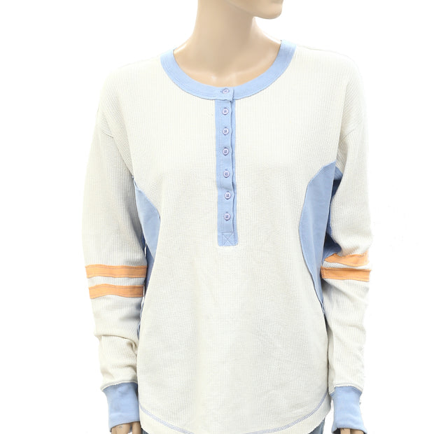 BDG Urban Outfitters Basil Henley Tee Top