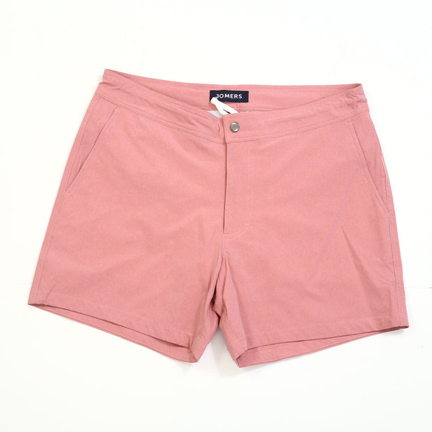 Jomers Men's Swim Trunks Red Melange Shorts  S