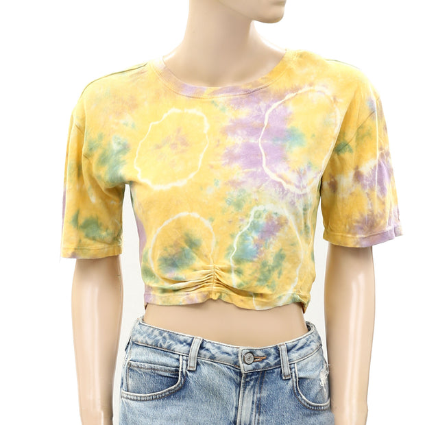 Urban Outfitters UO Tie Dye Print Cropped Top