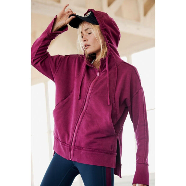 Free People FP Movement Only One Hoodie Sweatshirt Top XS