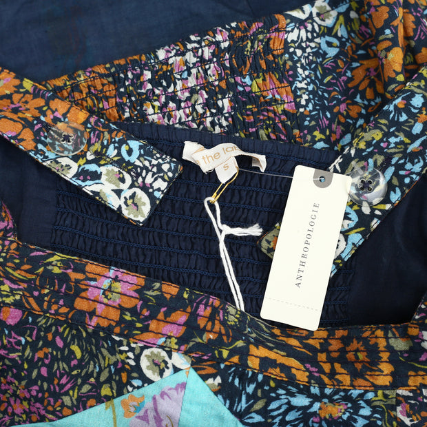 Love The Label Anthropologie Patchwork Cropped Tank Top S