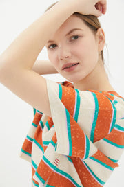 BDG Urban Outfitters Twin Flame Cropped Tee Top XS