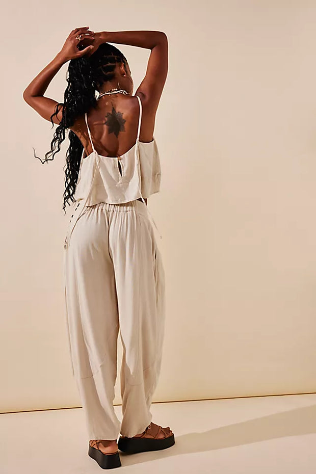 Free People Free-est Struttin Cami Tank Top & Pants Set