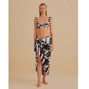 Farm Rio Anthropologie Coconut Panneaux Maxi Skirt O\S