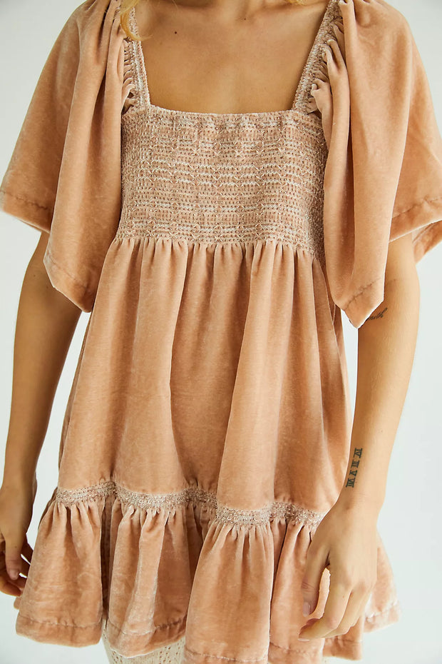 Free People Easy To Love Mini Dress