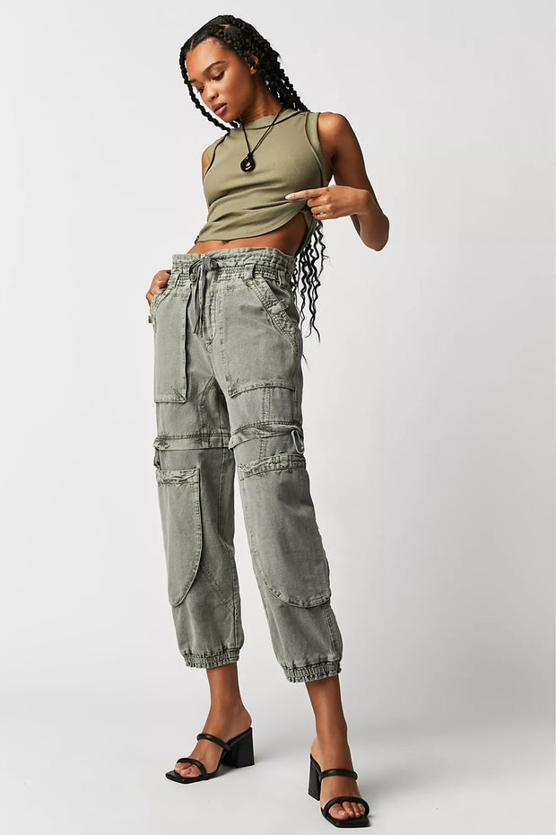 Free People Wind Drift Convertible Pants Shorts