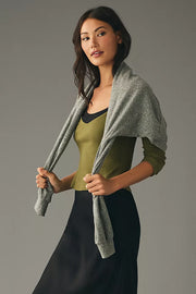 Pilcro Anthropologie Long-Sleeve Layered Ribbed Tee Blouse Top