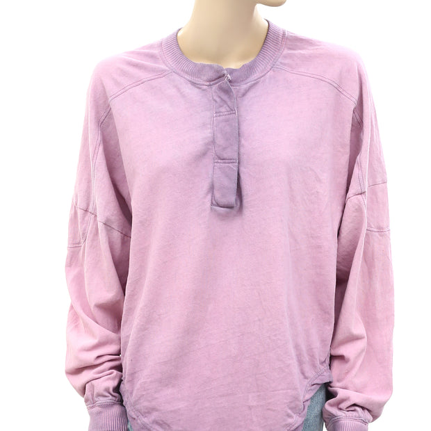 BDG Urban Outfitters Asher Oversized Henley Tunic Top M