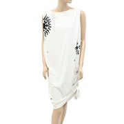 Daily Practice by Anthropologie Ruched Sleeveless Mini Dress