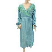 Intimately Free People Well Hello There Wrap Dress S