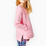 Lilly Pulitzer Girls Luxletic Mini Beach Comber Sweatshirt