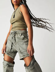 Free People Wind Drift Convertible Pants Shorts