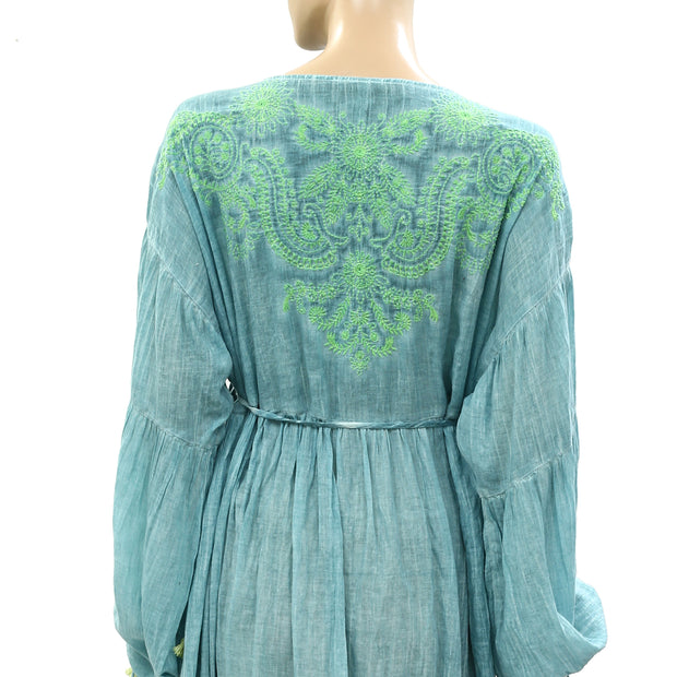 Intimately Free People Well Hello There Wrap Dress S