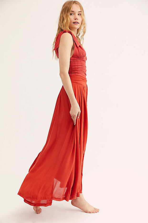 Free People Endless Summer Coast To Coast Wrap Midi Skirt S