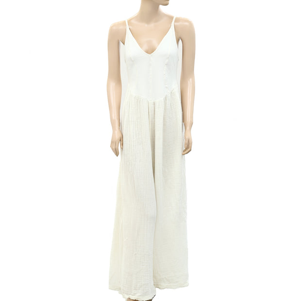 White jumpsuit urban outfitters top