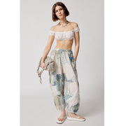 Urban Outfitters UO Jana Poplin Printed Pants