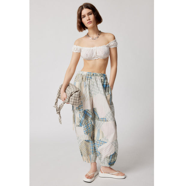 Urban Outfitters UO Jana Poplin Printed Pants