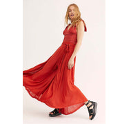 Free People Endless Summer Coast To Coast Wrap Midi Skirt S