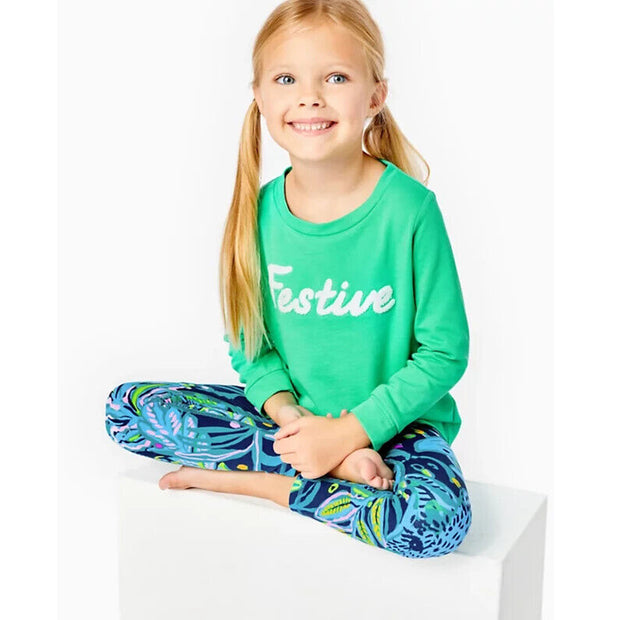 Lilly Pulitzer Kids Girls Mini Rami Sweatshirt Top