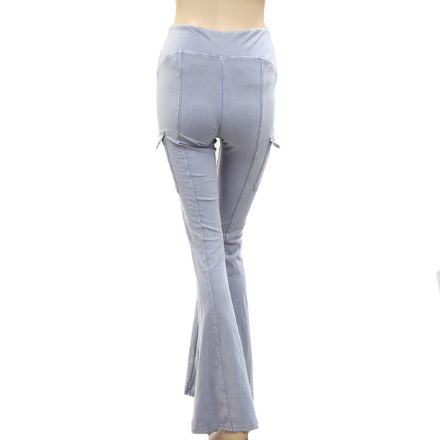 Out From Under Urban Outfitter Aria High-Waisted Cargo Flare Pant S
