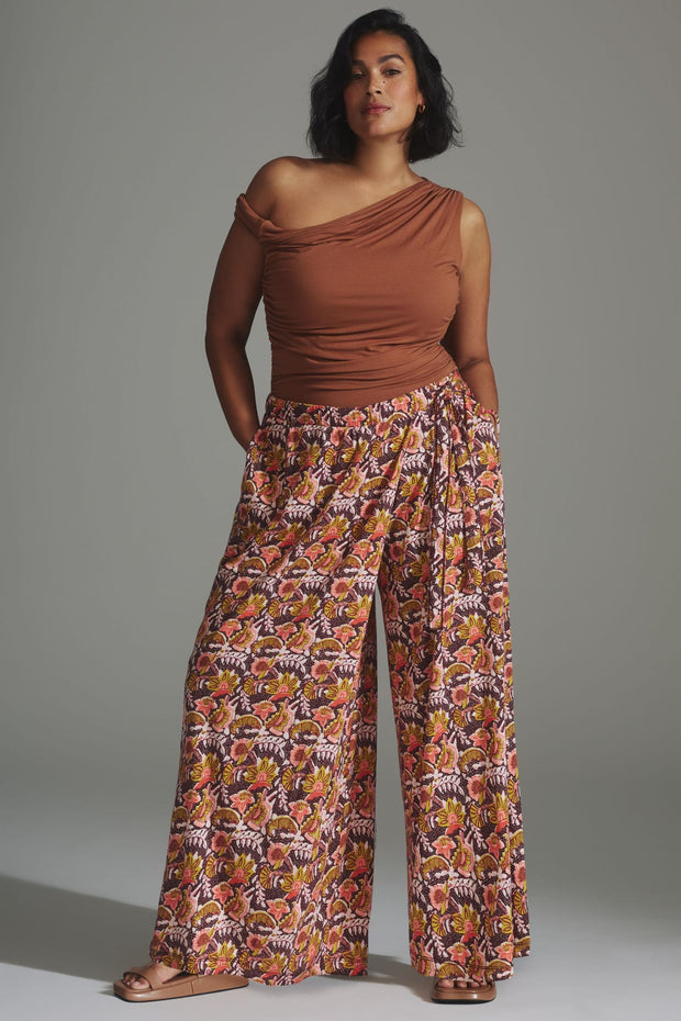 Daily Practice by Anthropologie Wide-Leg Wrap Pants M