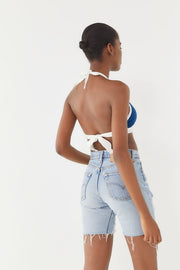 Urban Outfitters UO Susanna Tie-Back Halter Cropped Top XS