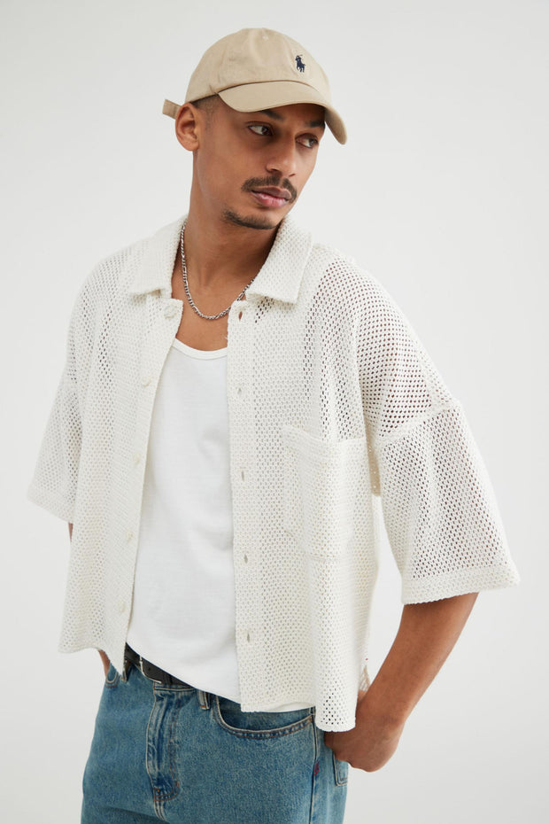 BDG Urban Outfitters Seb Mesh Shirt Men's