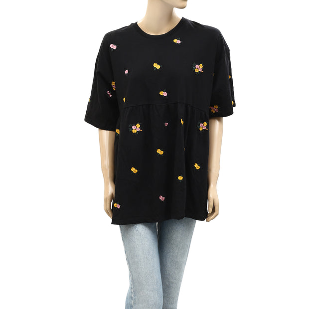 Asos Design Curve Smock Shirt Tunic Top M-10