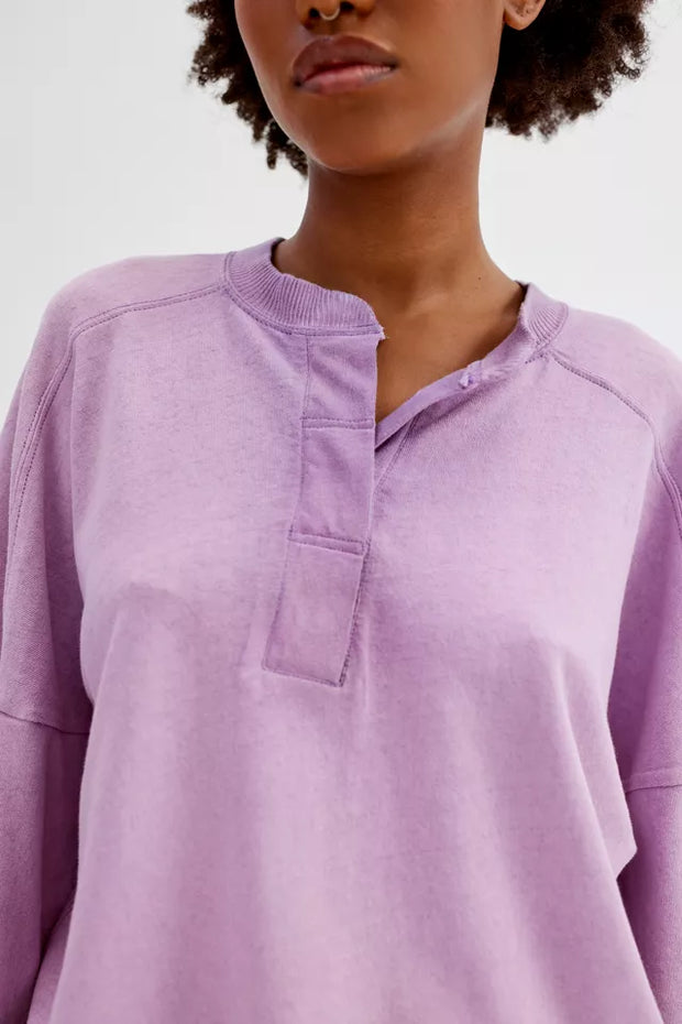 BDG Urban Outfitters Asher Oversized Henley Tunic Top M