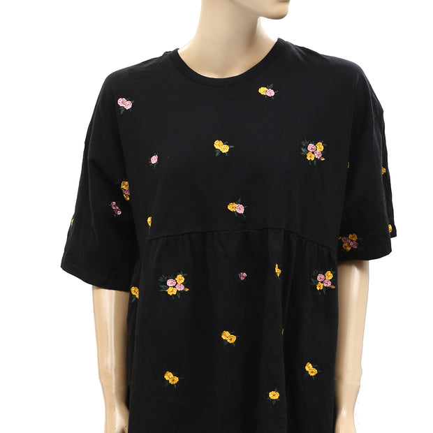 Asos Design Curve Smock Shirt Tunic Top M-10