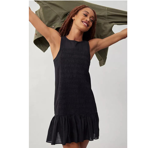 Daily Practice by Anthropologie Prix Smocked Mini Dress