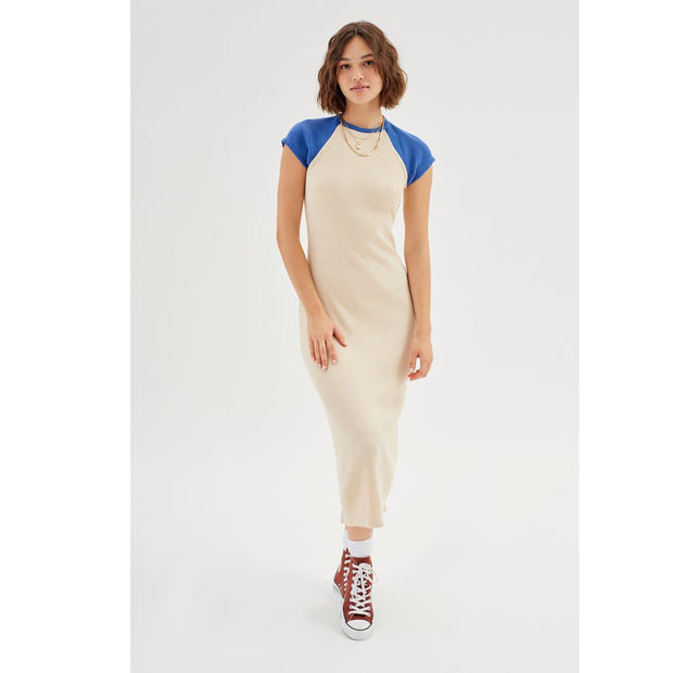 BDG Urban Outfitters Baseball Tee Maxi Long Dress XL
