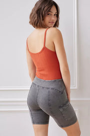 Out From Under Urban Outfitters Drake Cargo Bike Shorts S