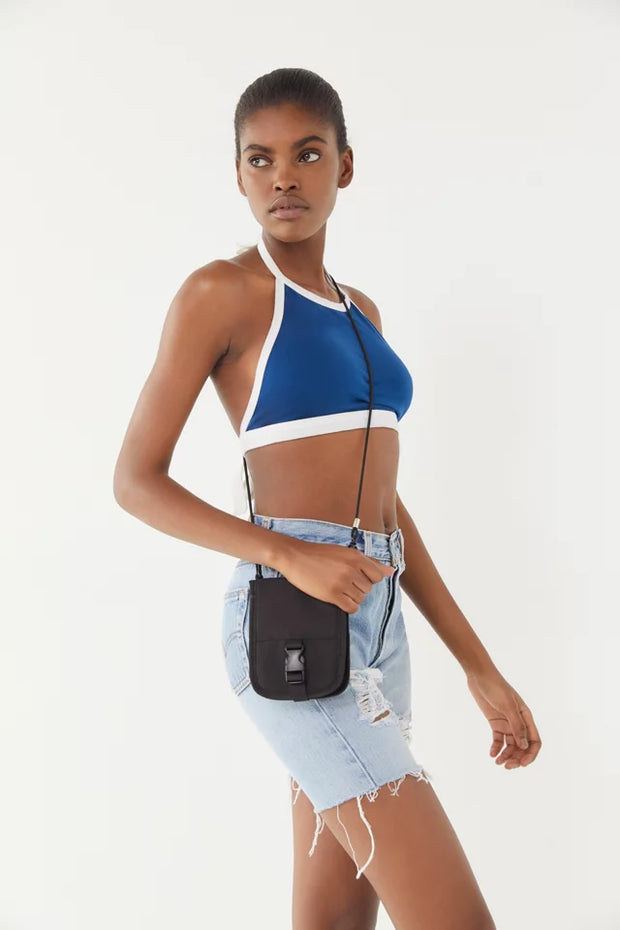 Urban Outfitters UO Susanna Tie-Back Halter Cropped Top XS