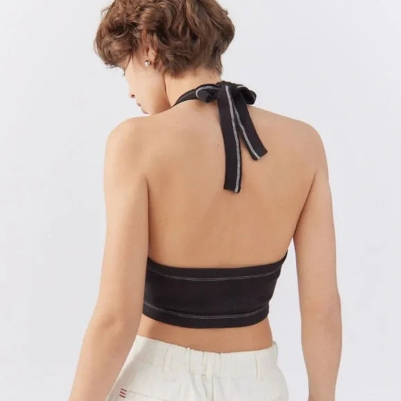 BDG Urban Outfitters Dazi Halter Crop Top S
