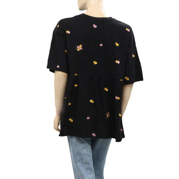 Asos Design Curve Smock Shirt Tunic Top M-10