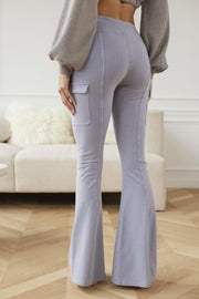 Out From Under Urban Outfitter Aria High-Waisted Cargo Flare Pant S