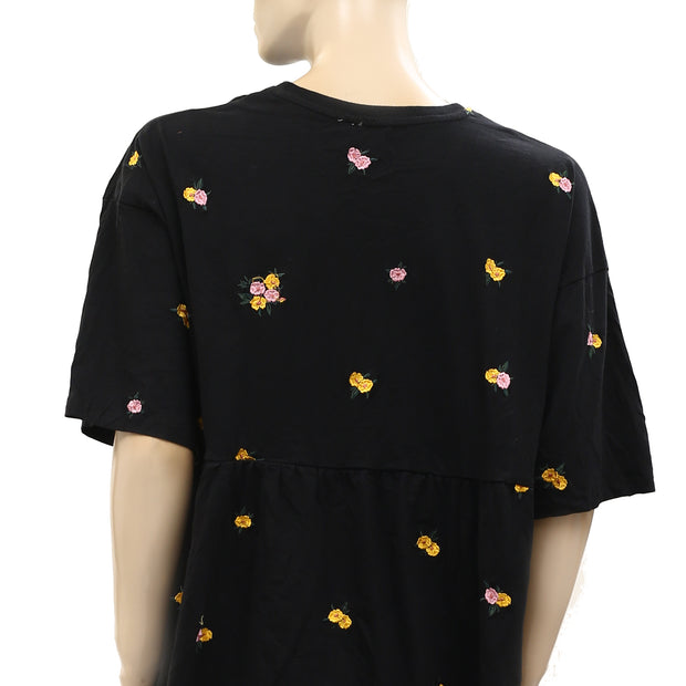 Asos Design Curve Smock Shirt Tunic Top M-10
