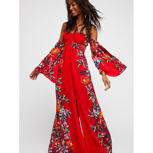 Free People Falling Flowers Jumpsuit