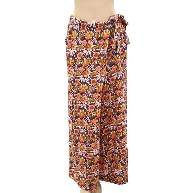 Daily Practice by Anthropologie Wide-Leg Wrap Pants M