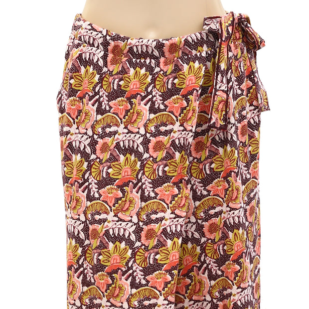 Daily Practice by Anthropologie Wide-Leg Wrap Pants M