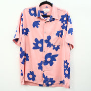 Urban Outfitters UO Men's Daisy Print Button-Down Shirt  M