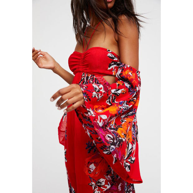 Free People Falling Flowers Jumpsuit